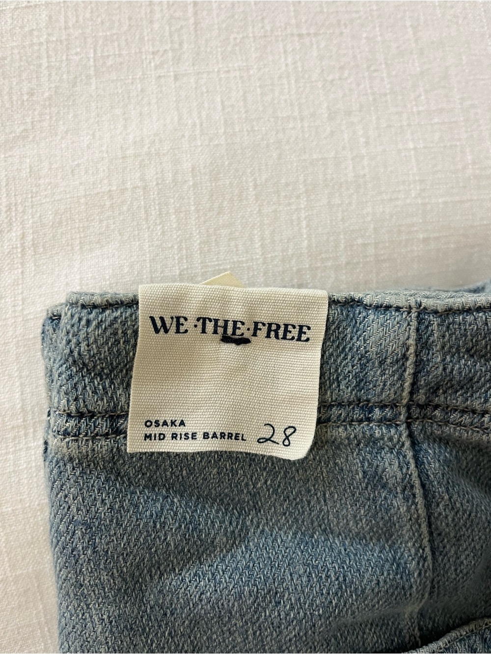 We The Free - Osaka Mid Rise Barrel Jeans - Picture 6 of 6